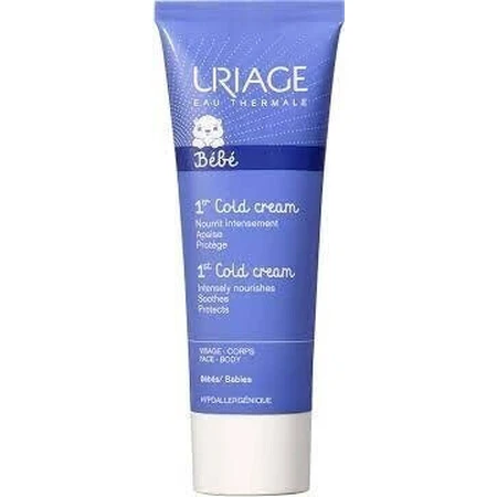 URIAGE BÉBÉ 1st Cold Cream, 75 мл 1×75 мл, защитный крем: цены и характеристики