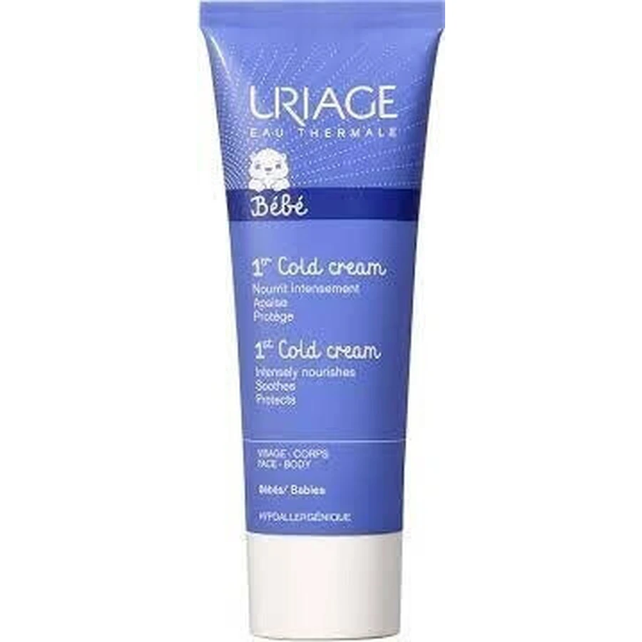 URIAGE BÉBÉ 1st Cold Cream, 75 мл 1×75 мл, защитный крем: цены и характеристики