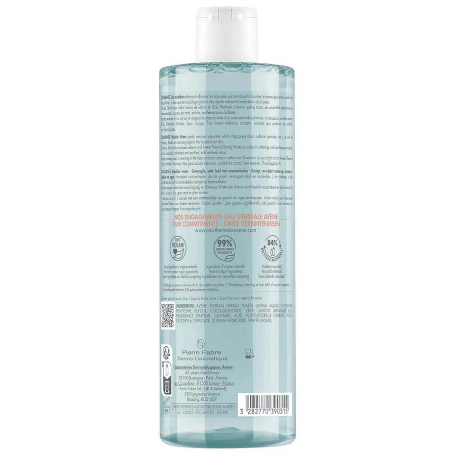 Avene Cleanance, Міцелярна вода, 400 мл: ціни та характеристики