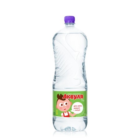 Вода питьевая Аквуля Cпорт детская негазированная 2 л