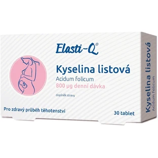Elasti-Q Фолиевая кислота 800 г, 30 таблеток