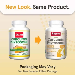 Фитосома куркумина, 500 мг, 60 капсул, Jarrow Formulas