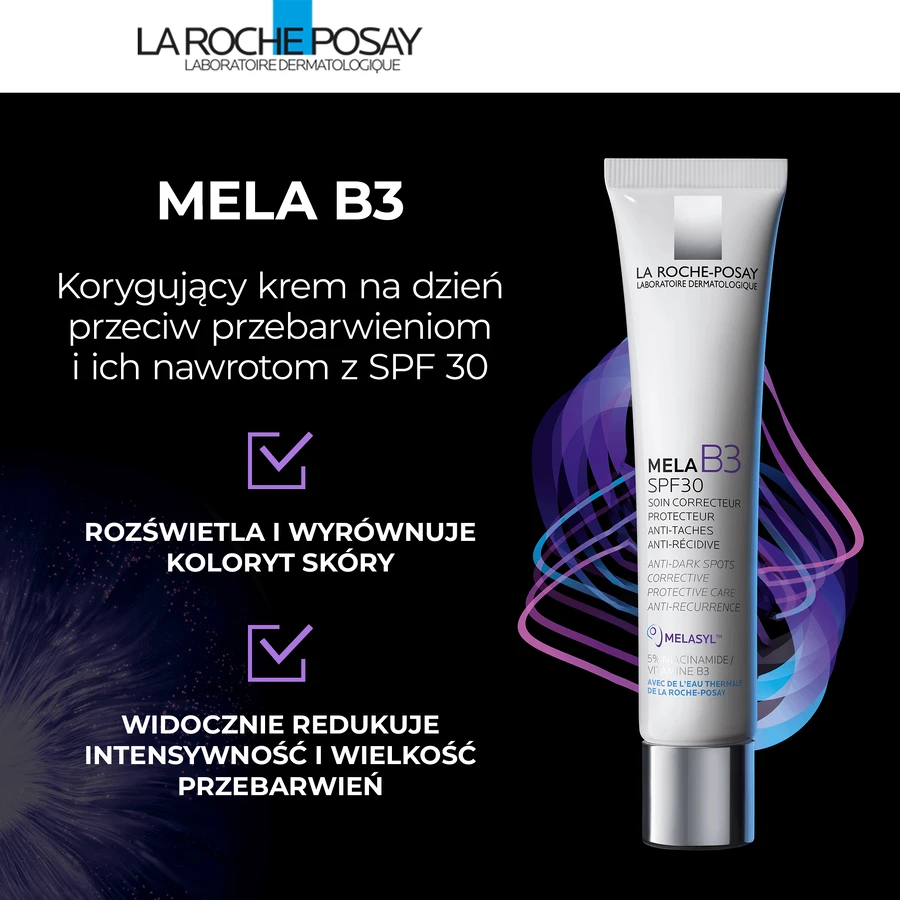 La Roche-Posay Mela B3 Антипигментационный дневной крем SPF30, 40 мл: цены и характеристики