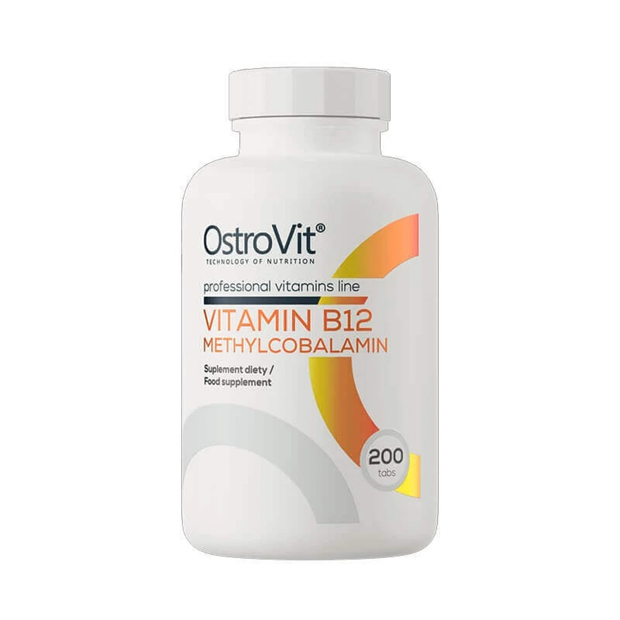 OstroVit Vitamin B12 Methylcobalamin, витамин B12 400 мкг, 200 таблеток: цены и характеристики