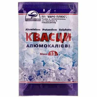 Квасцы алюмокалиевые пор. 15 г