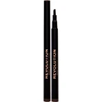 Revolution, олівець для брів Hair Stroke Brow Pen Medium Brown 1×0,50 мл, олівець для брів: ціни та характеристики