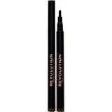 Revolution, олівець для брів Hair Stroke Brow Pen Medium Brown 1×0,50 мл, олівець для брів