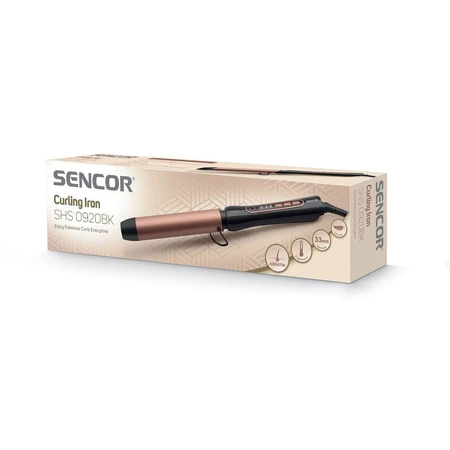 Щипцы для завивки волос Sencor SHS 0920BK: цены и характеристики