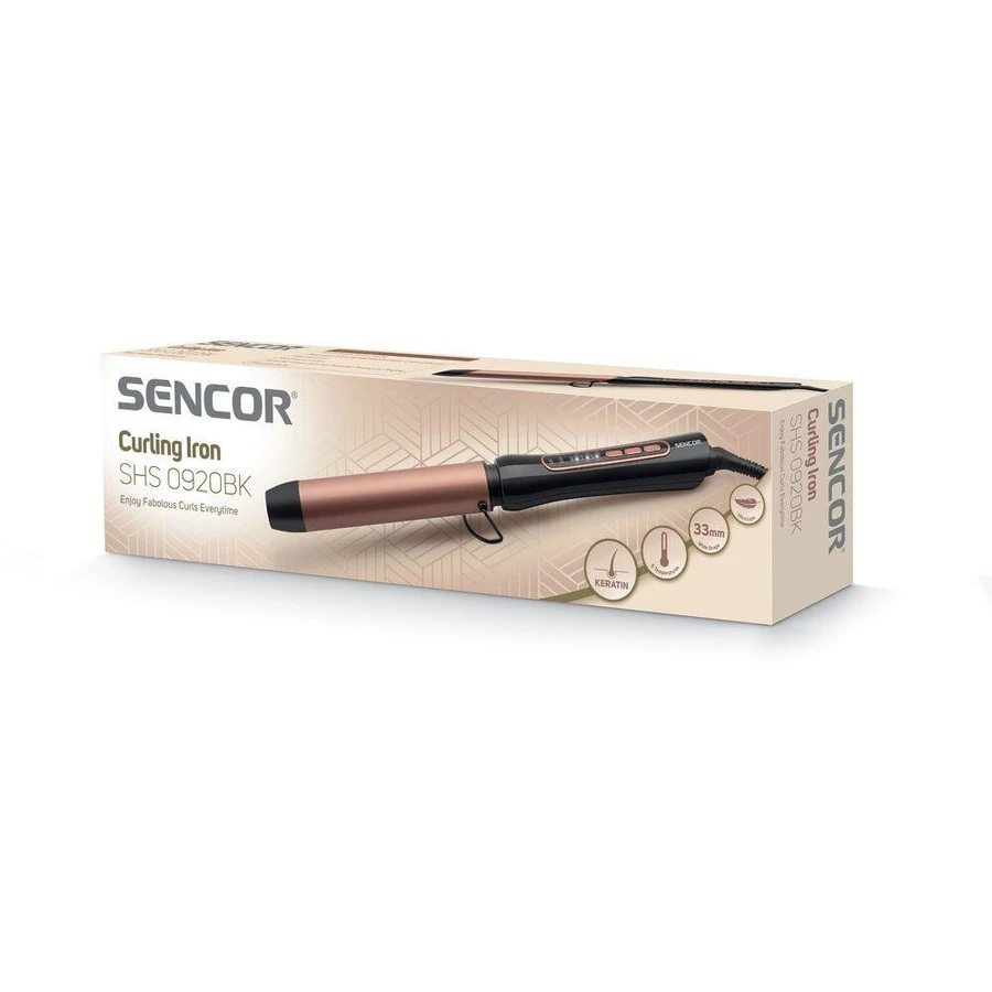 Щипцы для завивки волос Sencor SHS 0920BK: цены и характеристики