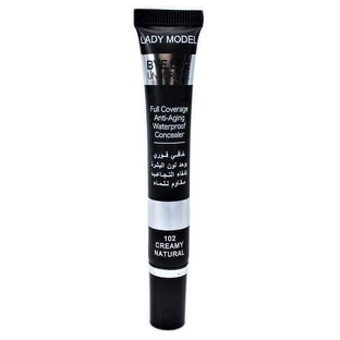Консилер з високим ступенем покриття, Lady Model, Bye Under Eye Waterproof, 102 Creamy Natural, 20 мл