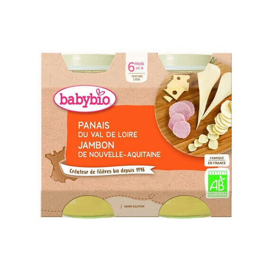 Пюре из пастернака и ветчины Коррез, 2х 200 г, BabyBio: цены и характеристики