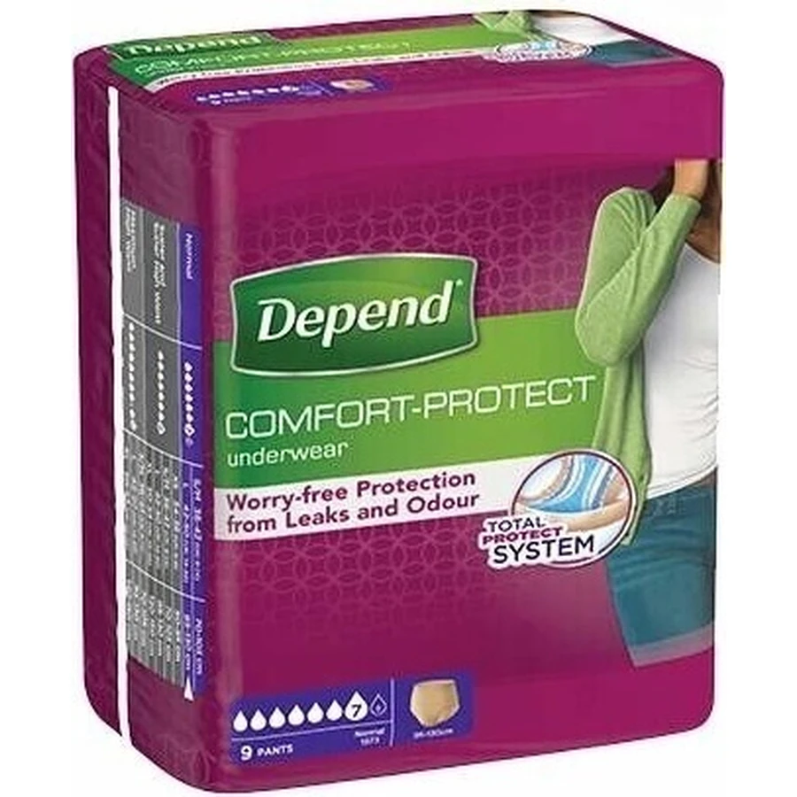 DEPEND NORMAL S/M для жінок 1×10 шт, еластичні трусики: ціни та характеристики