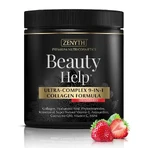 Ультракомплексная коллагеновая формула Beauty Help Ultra-Complex 9-in-1 Collagen Formula Zenyth со вкусом клубники, 300 г: цены и характеристики