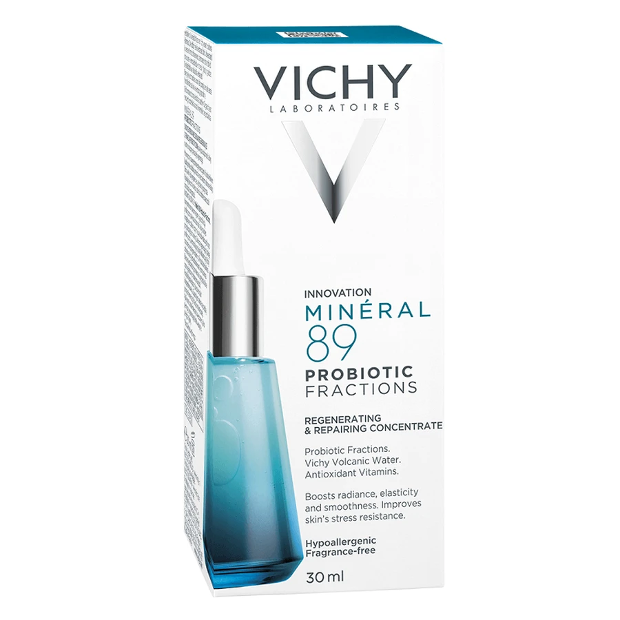 Vichy Mineral 89 Відновлююча та регенеруюча сироватка, 30 мл: ціни та характеристики