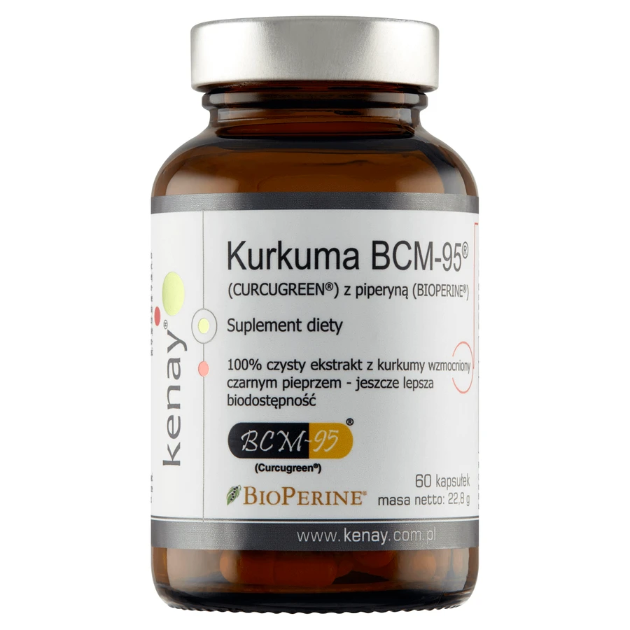 Кенайська куркума BCM-95 з пиперином, 60 капсул: ціни та характеристики