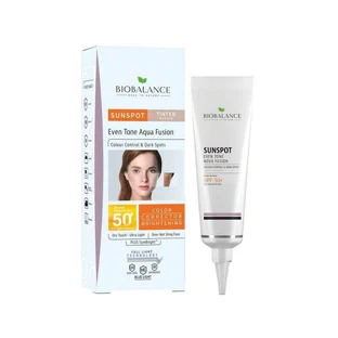 Крем від сонця SPF 50+, Aqua Fusion, середній x 40 мл, Bio Balance