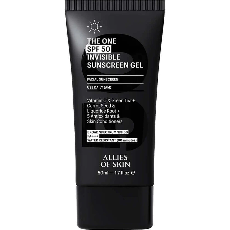 Гель для обличчя із захистом від сонця SPF 50 PA++++, 50 мл, Allies Of Skin: ціни та характеристики