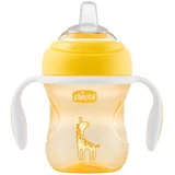 Chicco Переходная чашка с ручками, итальянская, 4м+ 200 мл