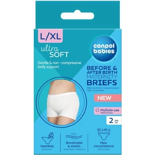 Canpol babies Брюки для беременных и послеродовые брюки 2в1 L/XL 2 шт.