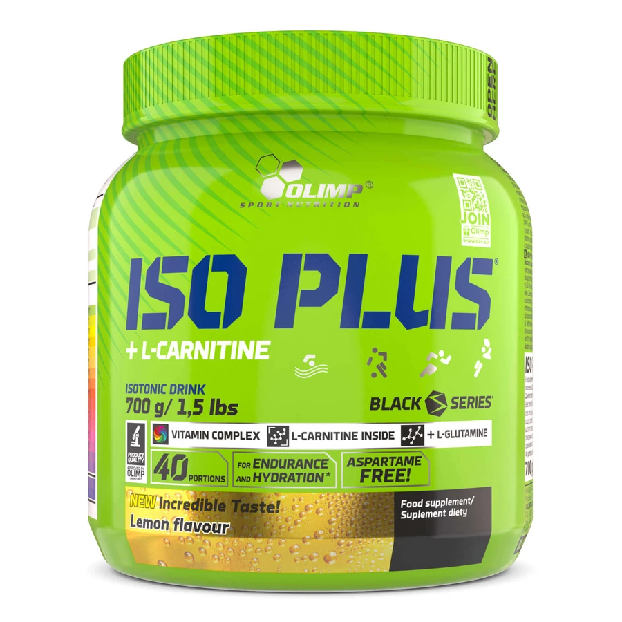 Olimp Iso Plus + L-Carnitine, со вкусом лимона, 700 г: цены и характеристики