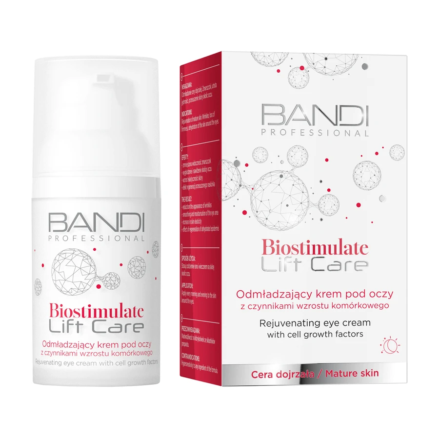 Bandi Biostimulate Lift Care, омолаживающий крем для глаз с факторами роста клеток, 30 мл: цены и характеристики