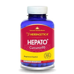 Hepato Curcumin 95 Herbagetica, 120 капсул