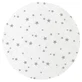 Простыня хлопковая на резинке для детской кроватки, 120х60 см, Mini Gray Stars, MimiNu