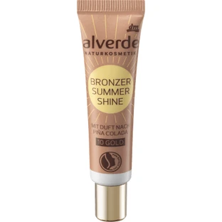 Alverde Naturkosmetik Жидкий бронзатор Summer Shine - №10 Gold, 15 мл