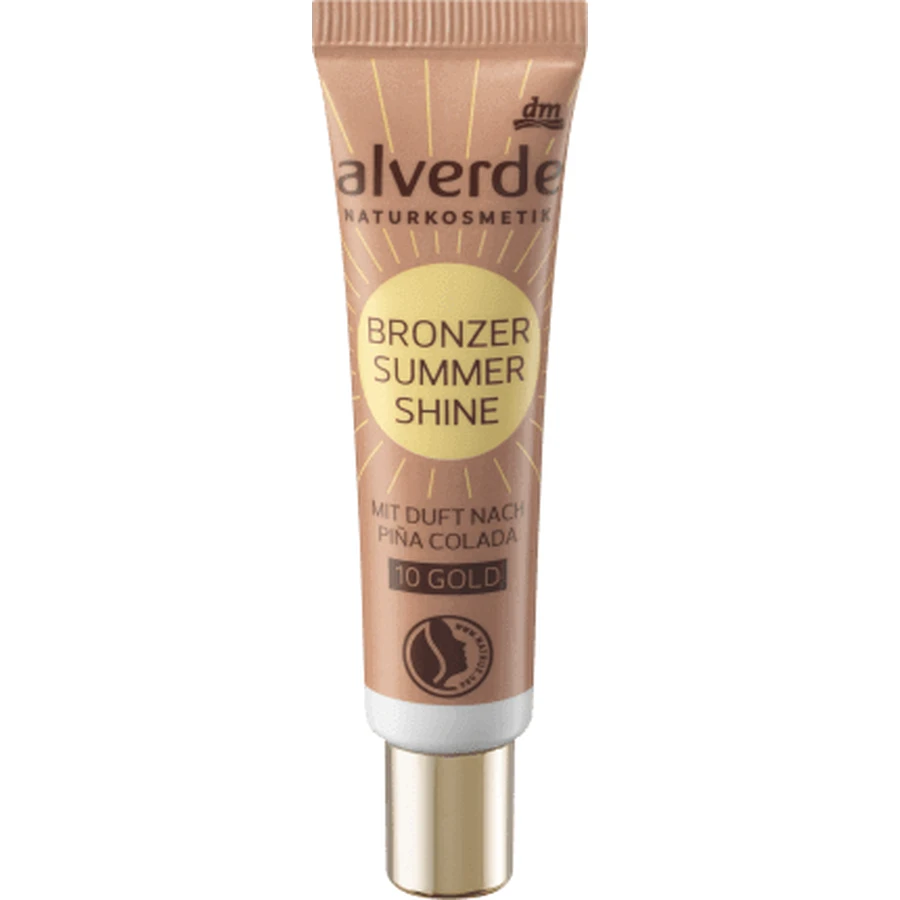 Alverde Naturkosmetik Жидкий бронзатор Summer Shine - №10 Gold, 15 мл: цены и характеристики