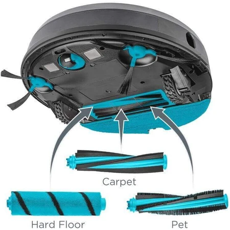 Concept VR3125 Робот-пилосос зі шваброю 2 в 1 PERFECT CLEAN Laser: ціни та характеристики