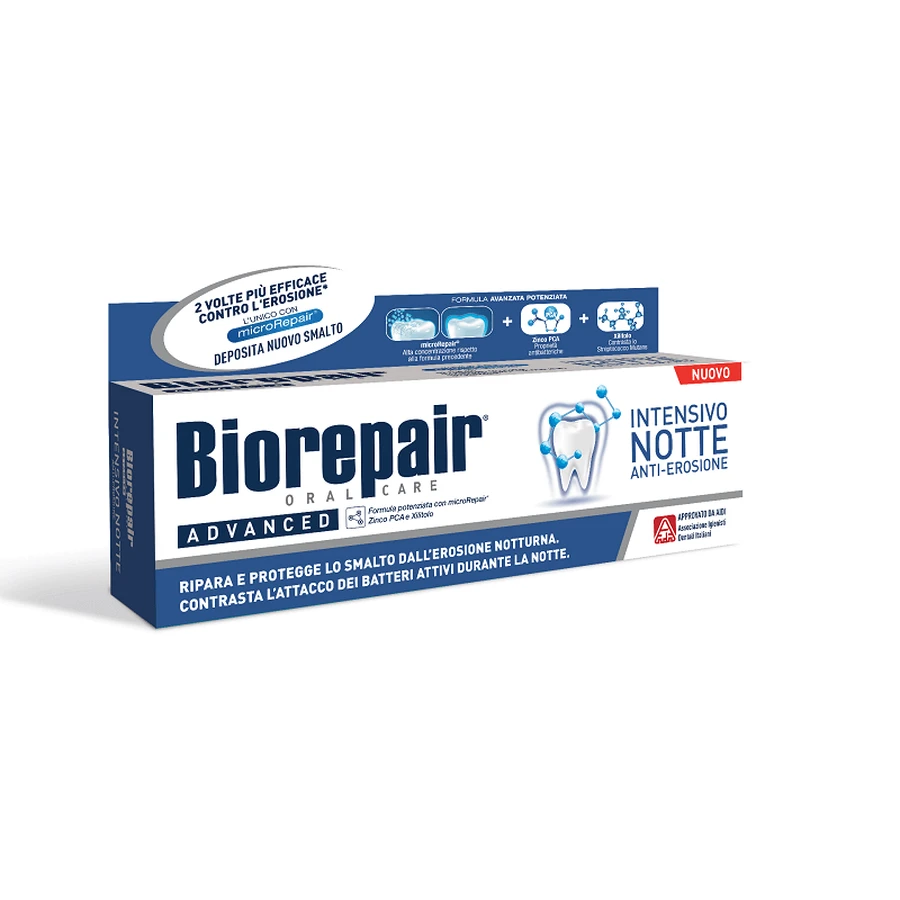 Зубна паста BioRepair Інтенсивне нічне відновлення, 75 мл: ціни та характеристики