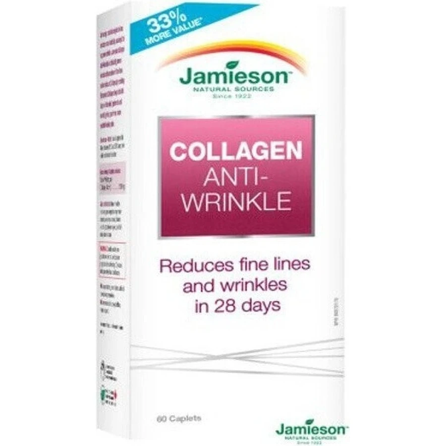 JAMIESON COLLAGEN AGAINST CANCER 1×60 cps, пищевая добавка: цены и характеристики