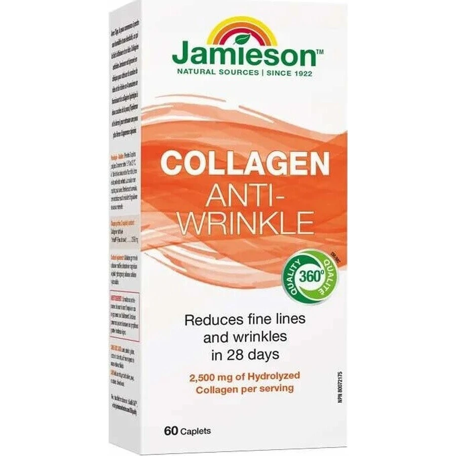 JAMIESON COLLAGEN AGAINST CANCER 1×60 cps, пищевая добавка: цены и характеристики