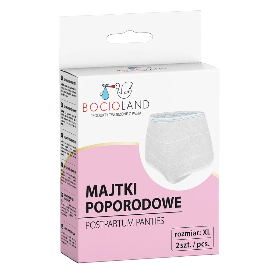Bocioland, послеродовые трусики, сетка, размер XL, 2 штуки: цены и характеристики
