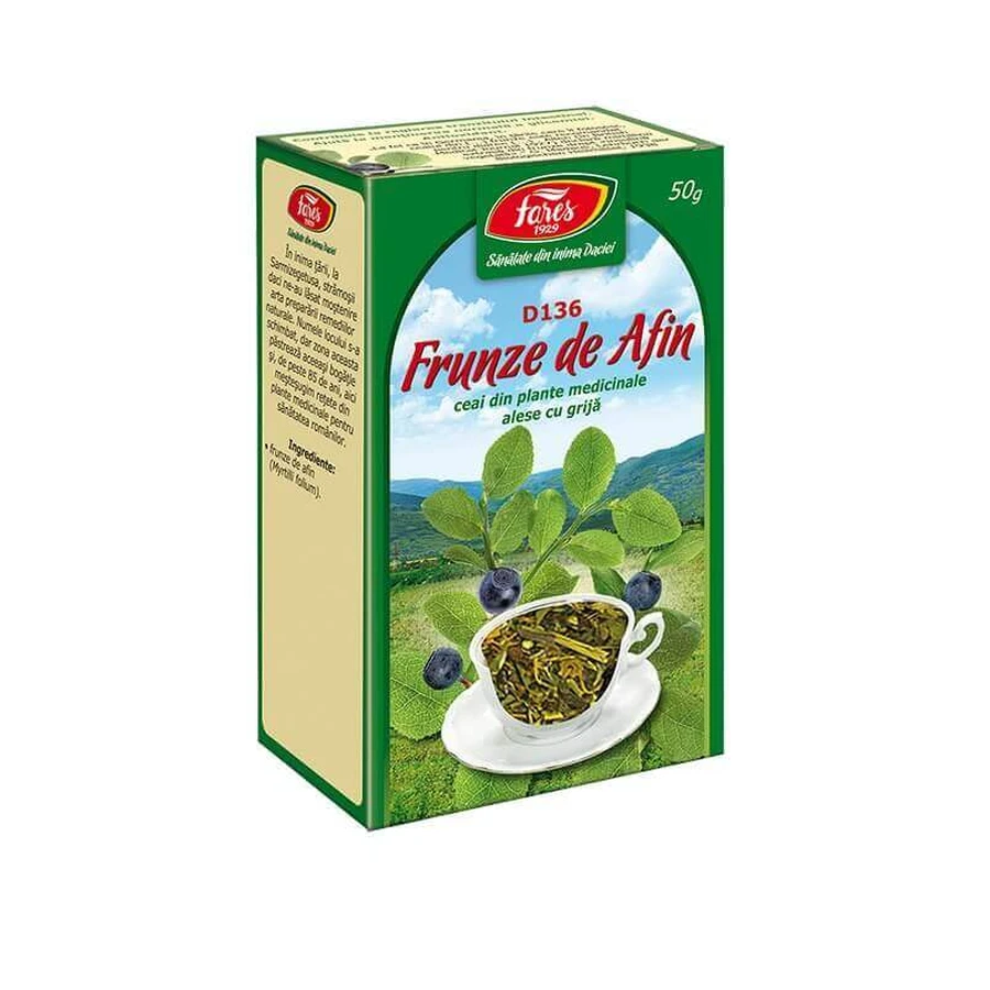 Чай афинский листовой, D136, 50 г, Fares: цены и характеристики