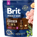 Brit Premium by Nature Adult S 3 кг: цены и характеристики