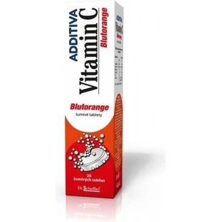 ADDITIVA ВІТАМІН С Блюторанж 1×20 табл, дієтична добавка