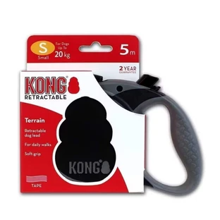 Выдвижной балласт Terrain черный, малый 5 м - 20 кг, 1 шт, Kong Retractable