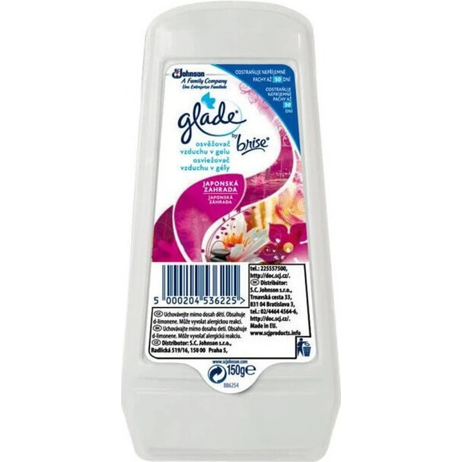 Glade Gel Relaxing Zen duopack 2×150 г, освіжувач повітря: ціни та характеристики