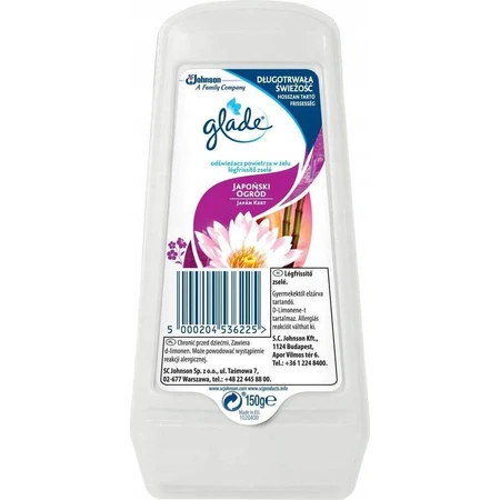 Glade Gel Relaxing Zen duopack 2×150 г, освіжувач повітря: ціни та характеристики