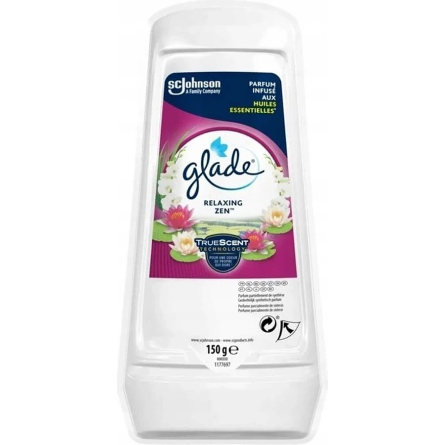 Glade Gel Relaxing Zen duopack 2×150 г, освіжувач повітря: ціни та характеристики