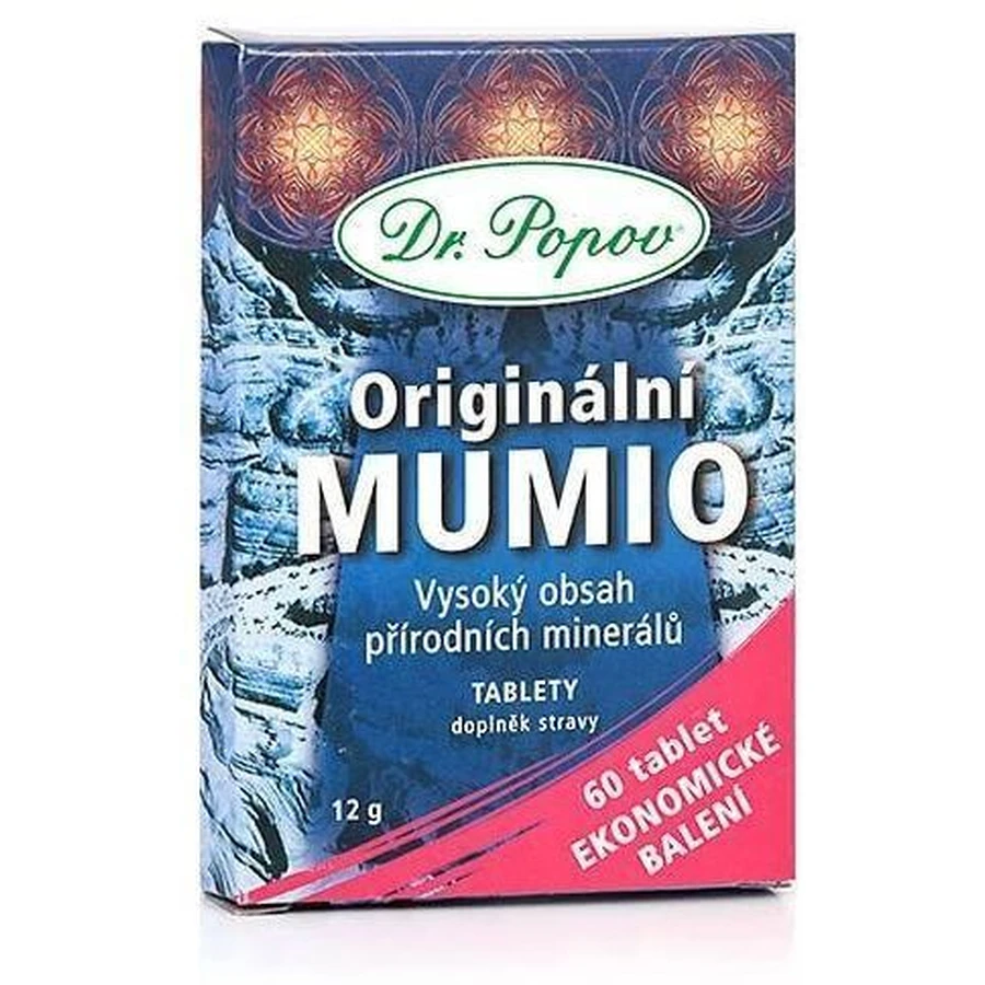 Доктор Попов Мумио 60 таблеток: цены и характеристики