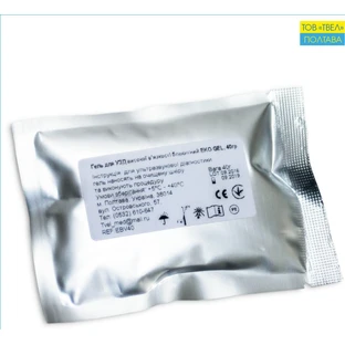 Гель ТВЕЛ Eko Gel EBV40 для УЗД високої в'язкості блакитний, 40 г