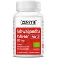 Ашваганда Zenyth Ashwaghanda KSM-66 Forte, 60 капсул