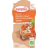 Babybio Menu овощи с курицей и киноа 2 x 200 г