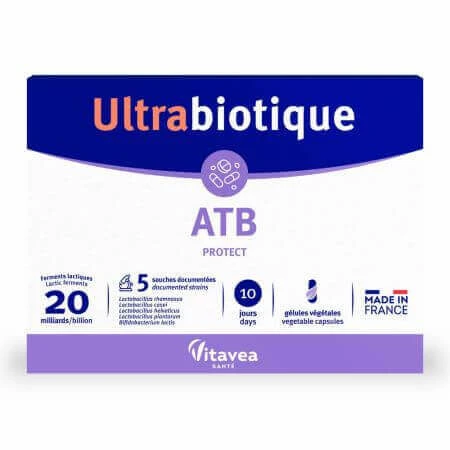 Пробіотик ATB Protect Ultrabiotic, 10 капсул, Vitavea Sante: ціни та характеристики