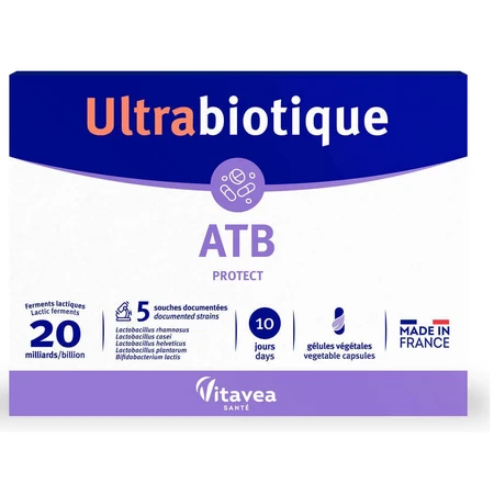 Пробіотик ATB Protect Ultrabiotic, 10 капсул, Vitavea Sante: ціни та характеристики