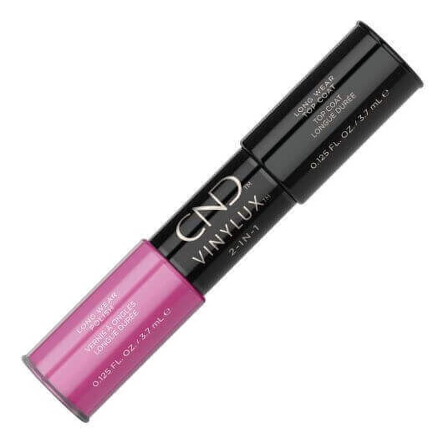 Еженедельный лак для ногтей 2 в 1 CND Vinylux Hot Pop Pink & Top 2х3,7 мл: цены и характеристики
