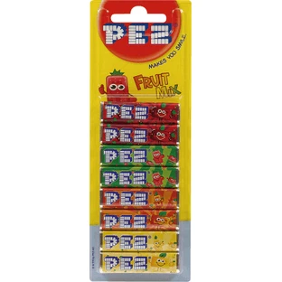 Фруктовые конфеты PEZ, 6 штук