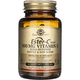 Solgar Ester-C plus 500 мг Некислый витамин С с биофлавоноидным комплексом 50 капсул 1×50 капс, пищевая добавка